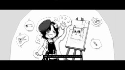 画像ギャラリー No.012のサムネイル画像 / モノクロで描かれる老童話作家の悲しみと思い出。PC向けビジュアルノベル「FAKE HEART」の早期アクセス，3月25日にSteamで開始
