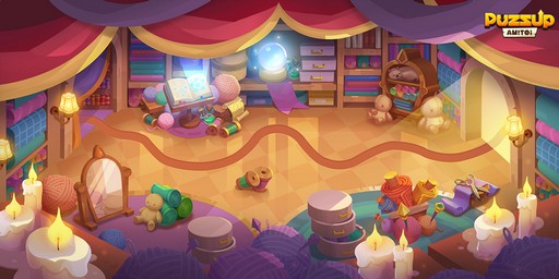 画像ギャラリー No.009のサムネイル画像 / 新作パズルゲーム「PUZZUP AMITOI」，制作時のこだわりとは？ アート・デザインディレクターのコメントを紹介