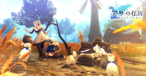 画像ギャラリー No.006のサムネイル画像 / 厄災と聖杯の秘密に迫るMMORPG「アーサーの伝説-Excalibur-」,3月21日に正式リリース。使い魔システムの情報を公開