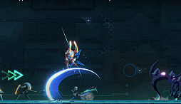 画像ギャラリー No.008のサムネイル画像 / 「BlazBlue Entropy Effect」，新プレイアブルキャラ「ハザマ」と，美少女アンドロイド「ICEY」が参戦。新ボスキャラ「Reki」も登場