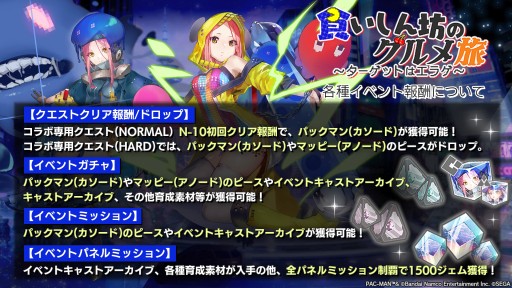 画像ギャラリー No.020のサムネイル画像 / 新キャスト“パックマン”と“レールチェイス”，さらに“ぷよぷよ”が発表に。新章の情報も公開された「エラーゲームリセット」公式生放送まとめ