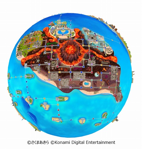 画像ギャラリー No.009のサムネイル画像 / 「桃太郎電鉄ワールド」に新マップ「ムー大陸」が浮上。魔神ラ・ムーも登場する無料アップデートを本日実施