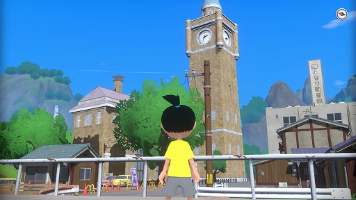 画像ギャラリー No.002のサムネイル画像 / 「なつもん！ 20世紀の夏休み」，となり町の施設や移動手段，冒険の役に立つ情報などを紹介。JR品川駅ではデジタルサイネージ広告を掲示中
