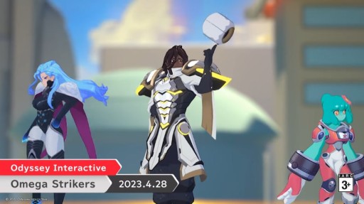 画像ギャラリー No.003のサムネイル画像 / エアホッケーをベースとした3vs.3のオンライン対戦アクション「Omega Strikers」のSwitch版が4月28日に発売決定
