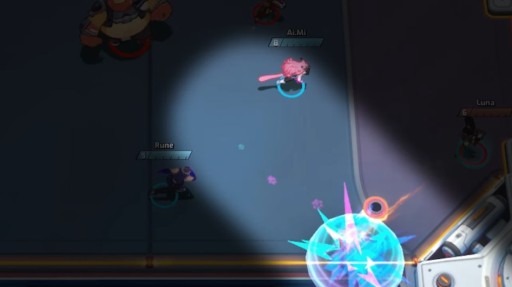 画像ギャラリー No.007のサムネイル画像 / エアホッケーをベースとした3vs.3のオンライン対戦アクション「Omega Strikers」のSwitch版が4月28日に発売決定