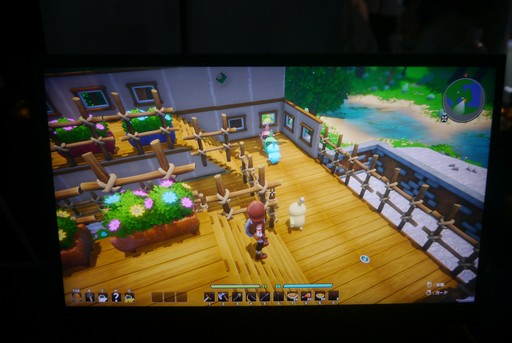 画像ギャラリー No.011のサムネイル画像 / ［プレイレポ］サバイバルクラフト「Omega Crafter」がBitSummitに出展中。会場ではグラミーがスポーツや生産に勤しむ街のデモも披露