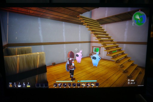 画像ギャラリー No.013のサムネイル画像 / ［プレイレポ］サバイバルクラフト「Omega Crafter」がBitSummitに出展中。会場ではグラミーがスポーツや生産に勤しむ街のデモも披露