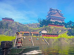 「Omega Crafter」，大型アップデート「サムライのいた島」を先行体験。和風の建物に船やグライダーなど新要素が目白押し［TGS2024］
