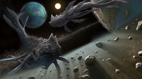 画像ギャラリー No.013のサムネイル画像 / 今度の舞台は，超光速航行する宇宙クジラの背中。都市建設シム「Beyond These Stars」が2023年下半期に発売へ