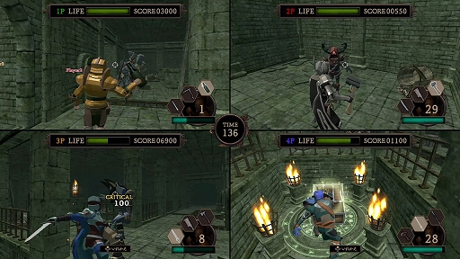 画像ギャラリー No.007のサムネイル画像 / Switch用ソフト「Dark Dungeon Warrior」本日配信。ダンジョンに潜むモンスターたちを倒していくアクションゲーム