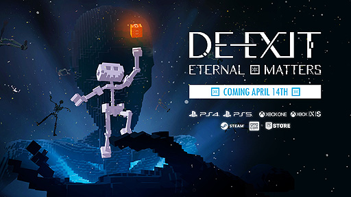 画像ギャラリー No.002のサムネイル画像 / ボクセルで表現した死後の世界を巡る「DE-EXIT −Eternal Matters−」は4月14日国内発売へ。PC（Steam）版は4月15日配信開始