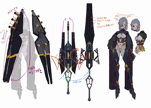 画像ギャラリー No.012のサムネイル画像 / ［インタビュー］「クライスタ」から「クライマキナ」へ。その独特なビジュアルと世界観について，林Pとイラストレーターのリウイチ氏，ろるあ氏に聞いた