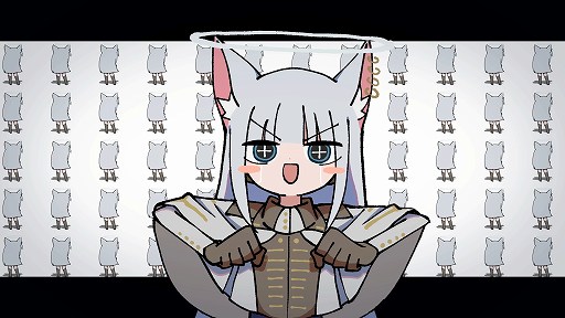 画像ギャラリー No.004のサムネイル画像 / ラストはケモ耳が特徴の4人組「トリニティ」のテーマ曲。「クライマキナ/CRYMACHINA」作中楽曲ミュージックビデオ「XTrinity」公開