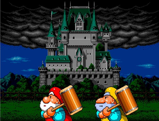 画像ギャラリー No.001のサムネイル画像 / PS4/Switch「アーケードアーカイブス ドンドコドン」が2月24日発売へ。ハンマーを振るって敵を撃退していく2Dアクションゲーム