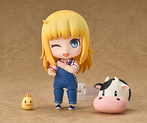 画像ギャラリー No.002のサムネイル画像 / 「牧場物語」シリーズ,主人公・クレアのねんどろいどの予約受付を開始。カブやウシなどのオプションパーツが付属