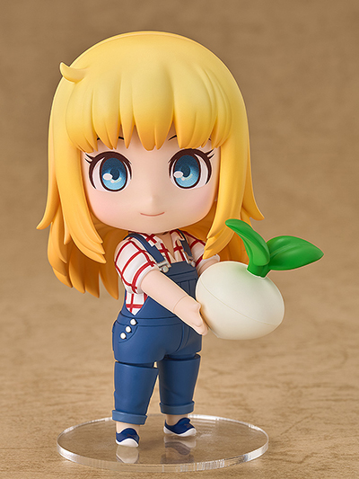 画像ギャラリー No.006のサムネイル画像 / 「牧場物語」シリーズ,主人公・クレアのねんどろいどの予約受付を開始。カブやウシなどのオプションパーツが付属
