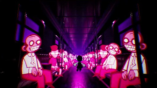 画像ギャラリー No.020のサムネイル画像 / 相反するアートスタイルが共存するホラーADV「SUBWAY MIDNIGHT -サブウェイミッドナイト-」，Switch版を3月16日発売。トレイラーも公開
