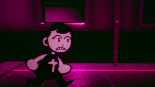 画像ギャラリー No.002のサムネイル画像 / ［プレイレポ］テキストメッセージがないADV「SUBWAY MIDNIGHT」は，地下鉄で巻き起こる不思議な旅をビジュアルのみで描く異色作だ