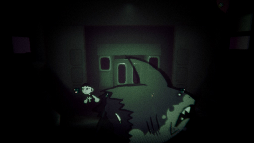 画像ギャラリー No.005のサムネイル画像 / ［プレイレポ］テキストメッセージがないADV「SUBWAY MIDNIGHT」は，地下鉄で巻き起こる不思議な旅をビジュアルのみで描く異色作だ