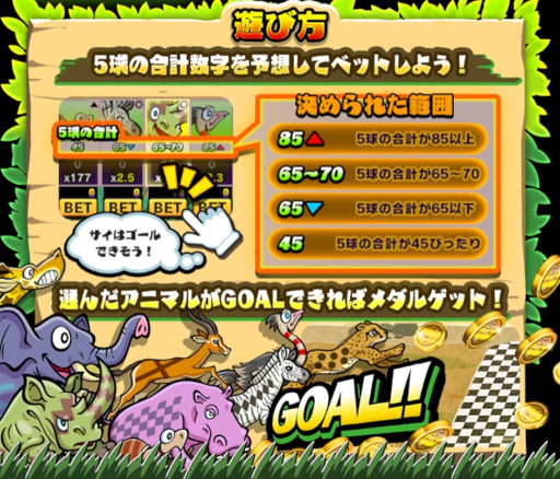 画像ギャラリー No.008のサムネイル画像 / メダルゲーム「BINGO THEATER」,新ゲーム「グランドトリジャー」「クレイジーアニマル」を追加