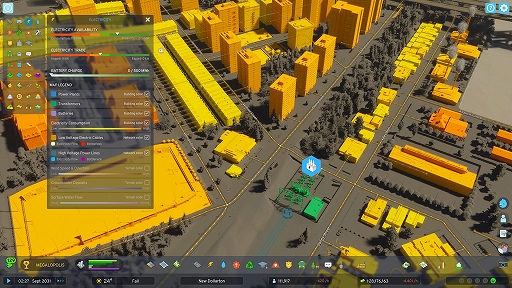 画像ギャラリー No.003のサムネイル画像 / 「Cities: Skylines II」,電力と水資源について紹介する開発者ビデオダイアリーを公開。電力網の構築は道路下に自動敷設で簡略化