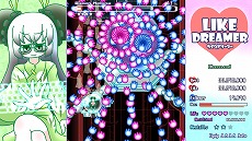 画像ギャラリー No.007のサムネイル画像 / いいねとフォロワーを集めてバズフィーバー! SNSがテーマの弾幕STG「ライクドリーマー」,Switch版を3月30日にリリース。予約受付開始