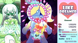 画像ギャラリー No.011のサムネイル画像 / いいねとフォロワーを集めてバズフィーバー! SNSがテーマの弾幕STG「ライクドリーマー」,Switch版を3月30日にリリース。予約受付開始