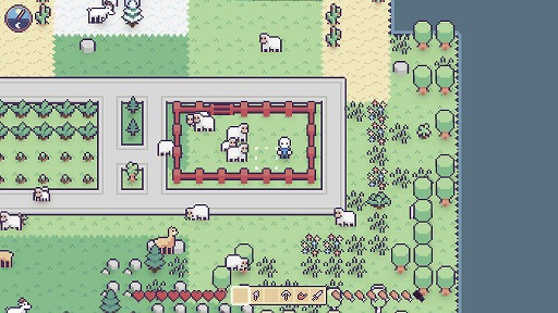 画像ギャラリー No.003のサムネイル画像 / 自分でバイオームを広げる，2Dサンドボックス型サバイバルシム「Miniland Adventure」本日発売。日本語を含む13言語に対応