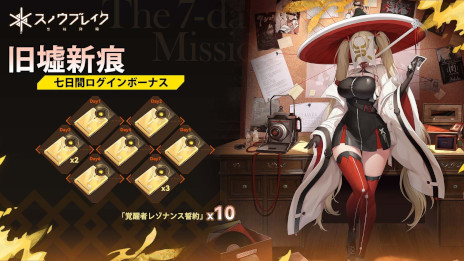 画像ギャラリー No.007のサムネイル画像 / 「スノウブレイク：禁域降臨」，新バージョン「夢幻迷途」を9月21日にリリース。新オレンジランクキャラクター「晴-蔵鋒」も実装予定