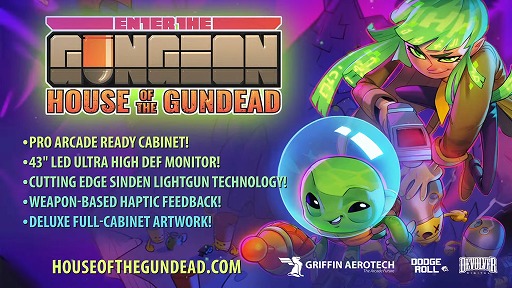 画像ギャラリー No.003のサムネイル画像 / “ガンジョン”シリーズの新作アーケード用ガンシュー「House of the Gundead」,新情報を3月16日に公開予定