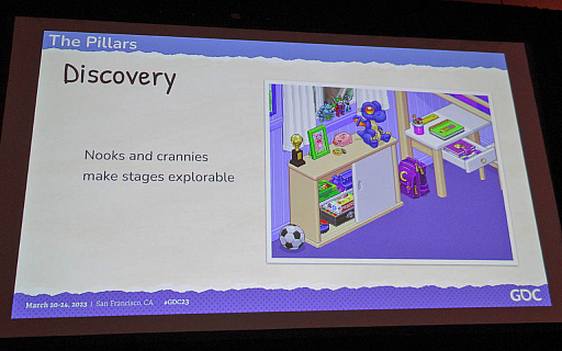 画像ギャラリー No.016のサムネイル画像 / ［GDC 2023］世界的ヒット作となったインディーズゲーム「Unpacking」は引き算から生まれた。制作者が登壇したGDCの講演レポート
