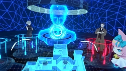 画像ギャラリー No.010のサムネイル画像 / PS VR2版「Dyschronia:Chronos Alternate Episode II」,本日配信開始。未来の海上都市で殺人事件の謎を追う物語の第2部