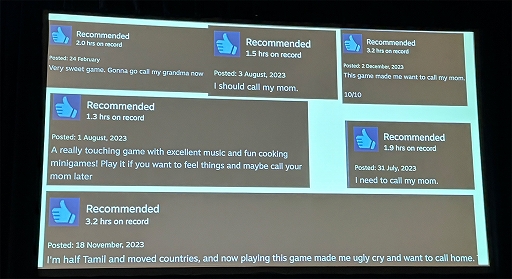 画像ギャラリー No.005のサムネイル画像 / ［GDC 2024］「Venba」がたどり着いた，いい感じの妥協。開発者が語る制作秘話