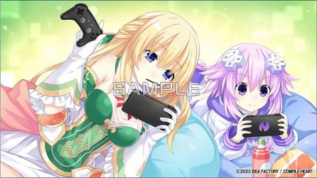 画像ギャラリー No.008のサムネイル画像 / 「超次元ゲイム ネプテューヌ GameMaker R:Evolution」の店舗別購入特典の詳細が公開に。予約キャンペーンの応募ハガキを同封