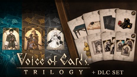 画像ギャラリー No.002のサムネイル画像 / 脳内再生RPG「Voice of Cards」シリーズ3作品がセットになったSwitch/PS4版が本日,PC版が3月24日発売へ。各作品のスマホ版も登場