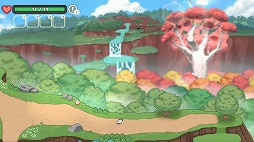 画像ギャラリー No.013のサムネイル画像 / かわいいカモノハシが200以上のステージを駆け巡るアクションADV「オグと秘密の森」，本日Steam正式リリース