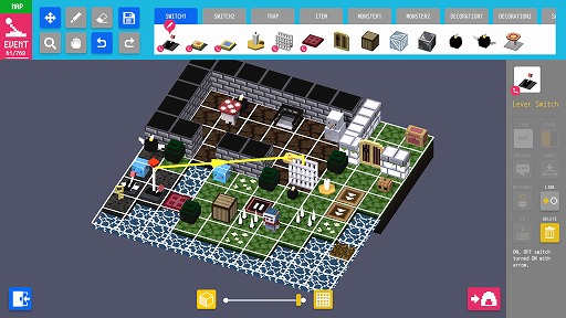 画像ギャラリー No.003のサムネイル画像 / 自分だけのダンジョンを作って共有できる「BQM ブロッククエスト・メーカーRemastered」が4月15日リリース。ローンチセールで10％オフ