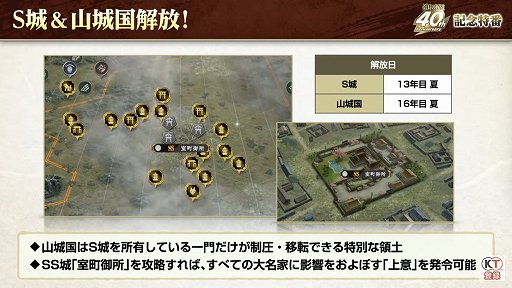 画像ギャラリー No.018のサムネイル画像 / 「信長の野望」40周年の記念特番レポート。新作位置ゲーム「信長の野望 出陣」や「信長の野望・新生 with パワーアップキット」の情報も公開