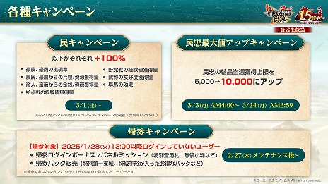 画像ギャラリー No.027のサムネイル画像 / 「信長の野望 出陣」，リリース1.5周年アップデートを実装。漫画「花の慶次 -雲のかなたに-」とのコラボをスタート