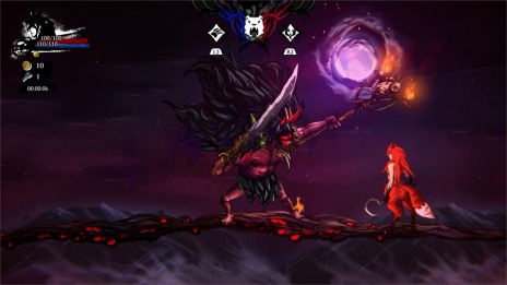 画像ギャラリー No.009のサムネイル画像 / スイス発のローグライクアクション「ヘルベッティ」本日リリース。ガリアの地に広がる呪いに3人の勇者が立ち向かう