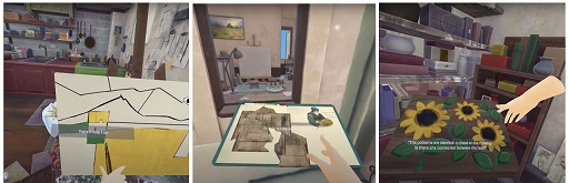 画像ギャラリー No.007のサムネイル画像 / 芸術作品を描きあげていくパズルADV「Behind the Frame 〜とっておきの景色を〜」,VR版を2023年内にSteamでリリース