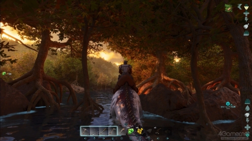 画像ギャラリー No.005のサムネイル画像 / ゴールデンウィークは「ARK: Survival Ascended」でグランピング的に優雅なキャンプ体験を。レジャー気分で楽しめる恐竜島探索のご提案