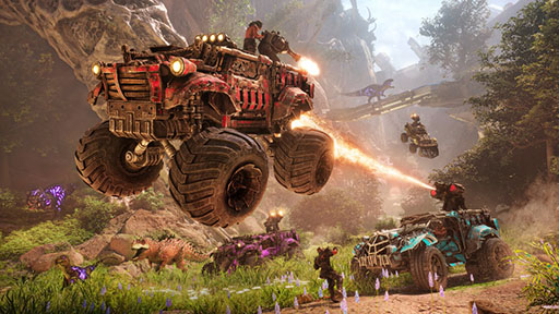 画像ギャラリー No.003のサムネイル画像 / PS5版「ARK: Survival Ascended」,追加マップ「Extinction」の配信を開始。DLC第3弾「Wasteland War」も登場