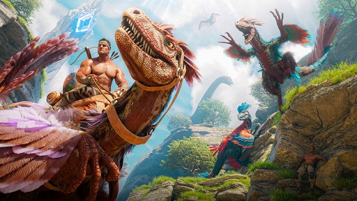 画像ギャラリー No.002のサムネイル画像 / PS5版「ARK: Survival Ascended」，無料追加コンテンツ「Valguero」を配信開始。デイノニクス，メガラプトル，エルダークローが登場