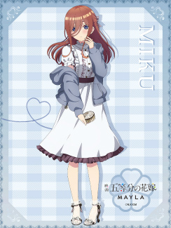 画像ギャラリー No.011のサムネイル画像 / 五つ子たちの描き下ろしイラストも公開。「『五等分の花嫁』アイコニック フーディ」,MAYLAにて10月23日18:00に受注販売開始