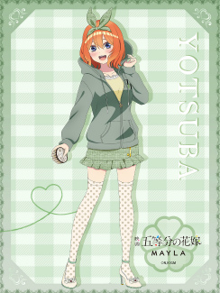 画像ギャラリー No.013のサムネイル画像 / 五つ子たちの描き下ろしイラストも公開。「『五等分の花嫁』アイコニック フーディ」,MAYLAにて10月23日18:00に受注販売開始