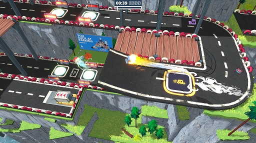 画像ギャラリー No.010のサムネイル画像 / “車を止めるスキル”が重要なレースゲーム「駐められるもんなら駐めてみな」,7月27日に発売決定。運転を邪魔する障害物などの情報も公開