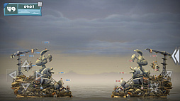 画像ギャラリー No.003のサムネイル画像 / スマホ版「Worms W.M.D」,配信開始。ミミズたちが武器で戦うターン制ストラテジーゲーム
