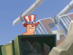 スマホ版「Worms W.M.D」，配信開始。ミミズたちが武器で戦うターン制ストラテジーゲーム