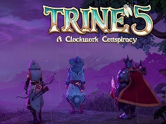 パズルアクション「トライン5：ぜんまい仕掛けの陰謀」のDL版が発売に。3人の英雄を使い分け，2.5次元のファンタジー世界を冒険しよう